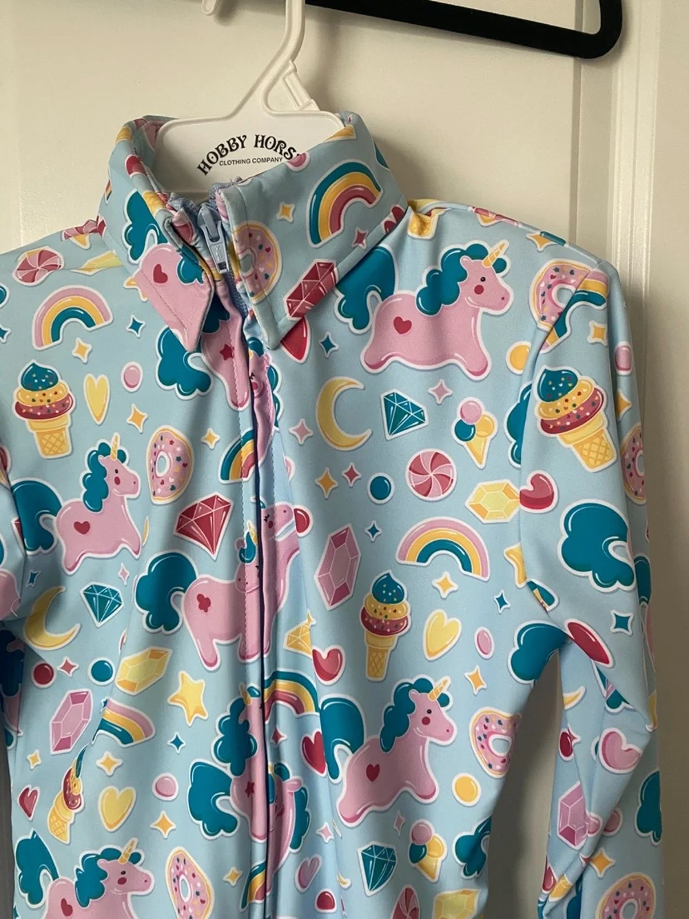 NWT Hobby Horse Lolly Unicorn Show Blouse Girls XL